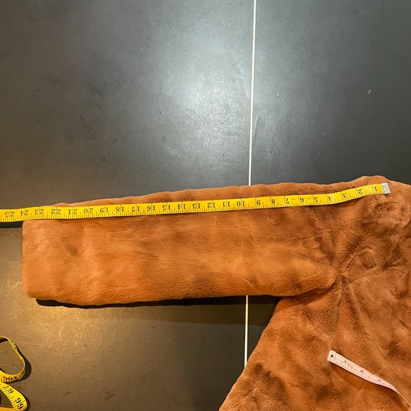 NWT Juicy Couture Sz Medium Teddy Trench Coat Brown Long Women - Picture 5 of 15